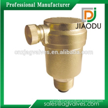 hot sale customized forged npt cw617n brass water pipe air vent valve